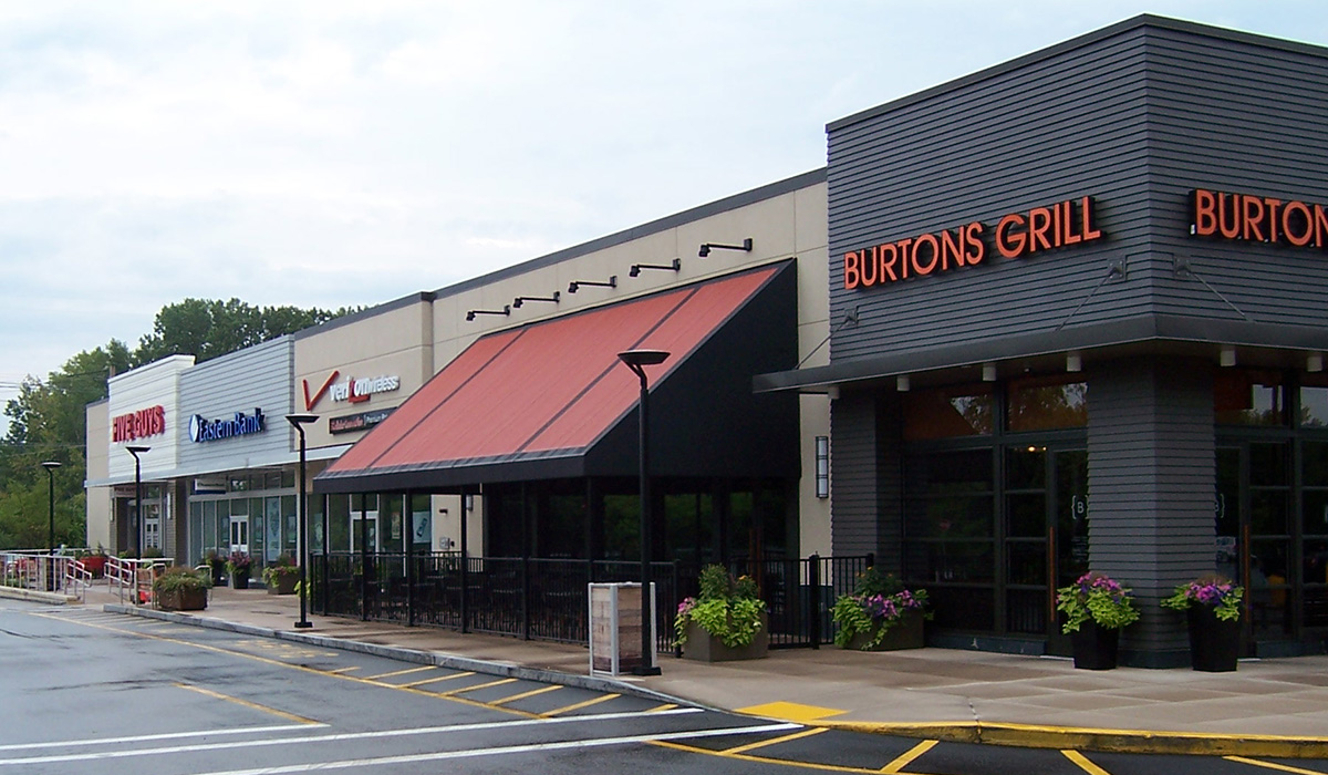 Five Guys, Eastern Bank, and Burtons Grill at Middlesex Commons, Burlington